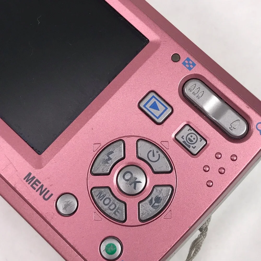Pentax Optio E60 10.1 MP Digital Camera Pink NOT WORKING